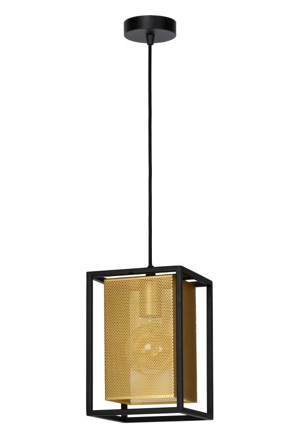 Lucide SANSA - Suspension - 1xE27 - Noir - UIT